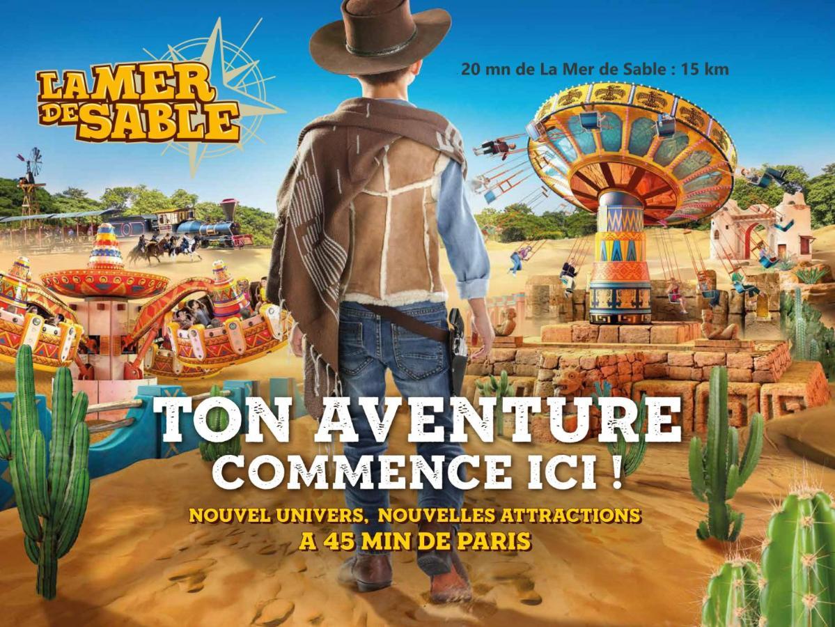 Studio Orange - Parc Asterix - Mer De Sable - Villepinte - Aeroport Cdg Vemars 외부 사진